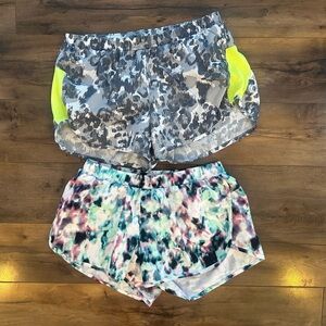 Old Navy Active Shorts Bundle 2 Medium Go-Dry Running Athletic